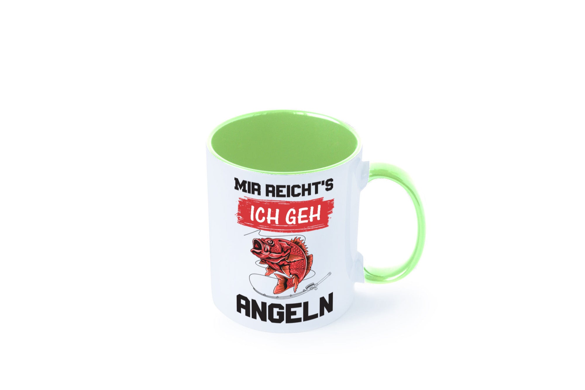 Ich geh angeln | Angler Tasse Fisch Fischer Humor lustig Geschenkidee Geschenk