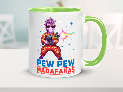 Pew Madafakas vl5 lustiger Spruch Geschenk Humor Geschenkidee Tasse