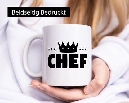 Chef Tasse | Vorgesetzter Krone Boss Teamleiter Geschenk Arbeit Kollegen Büro