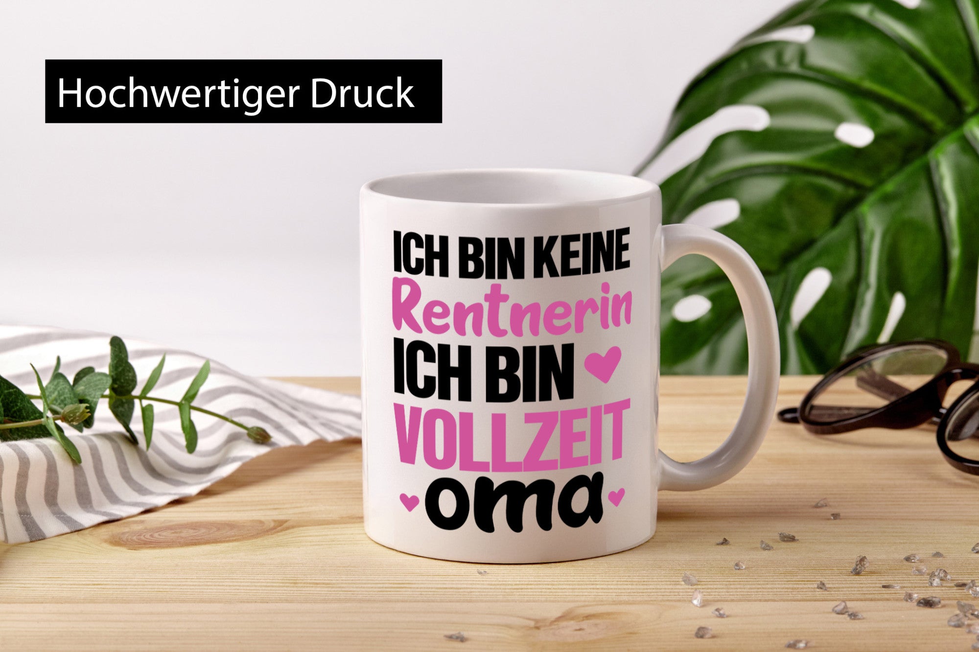Vollzeit Oma | Rentnerin Tasse Großmutter Enkel Humor Familie Geschenkidee