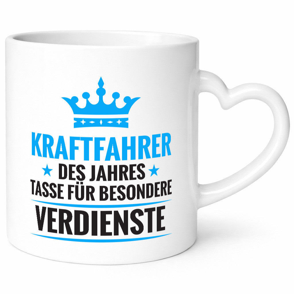 Besonderer Verdienst: Kraftfahrer | Lastwagen LKW Fahrer Geschenk Humor