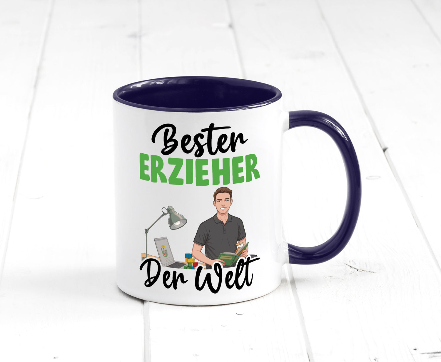 Bester Erzieher | Pädagoge Schule v2 Geschenk Humor Geschenkidee lustiger
