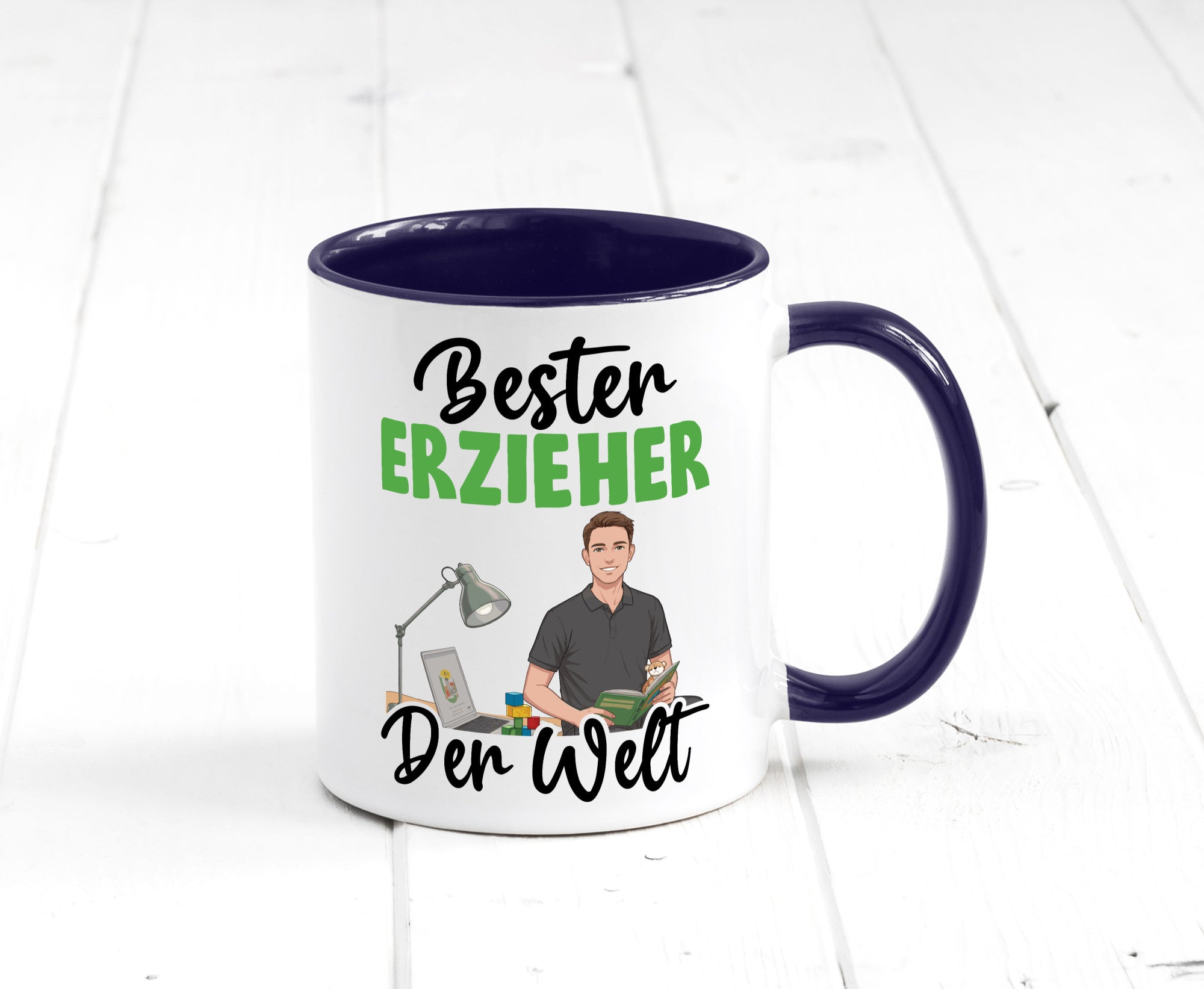 Bester Erzieher | Pädagoge Schule v2 Geschenk Humor Geschenkidee lustiger