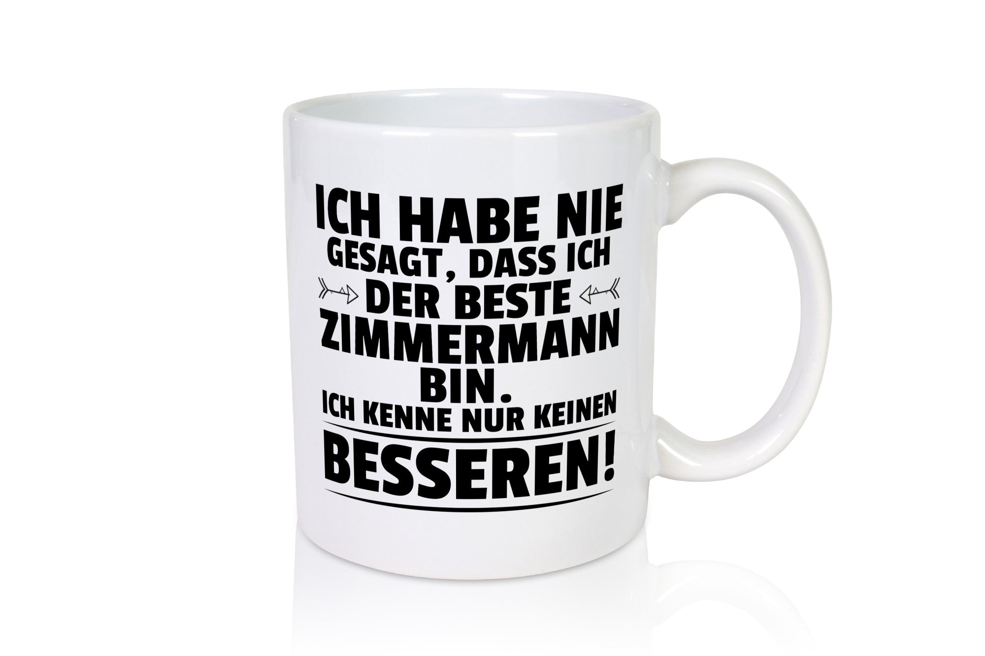 Der Beste Zimmermann | Handwerker Holzbau lustiger Spruch Geschenk Humor