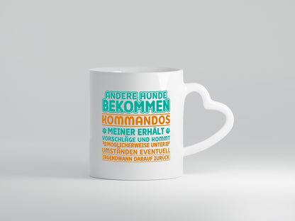 Hunde Training | Hundebesitzer Tasse Hundekommando vl10 Geschenk Tierliebhaber