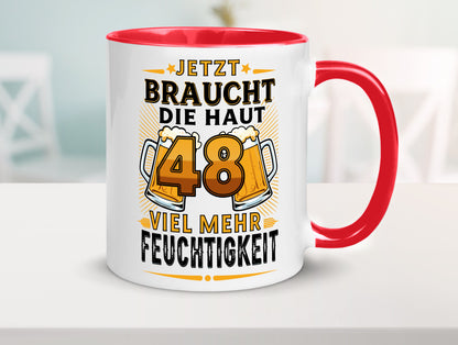 48 braucht die haut mehr Feuchtigkeit | 48. Geburtstag Geschenk Geschenkidee