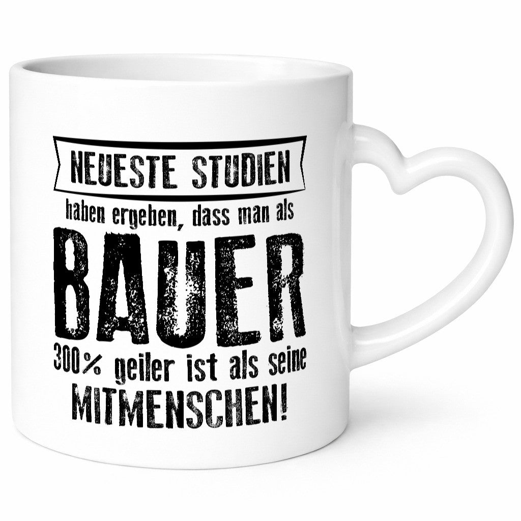 Neuste Studien: Bauer | Bauernhof Landwirtschaft Humor Geschenkidee Tasse