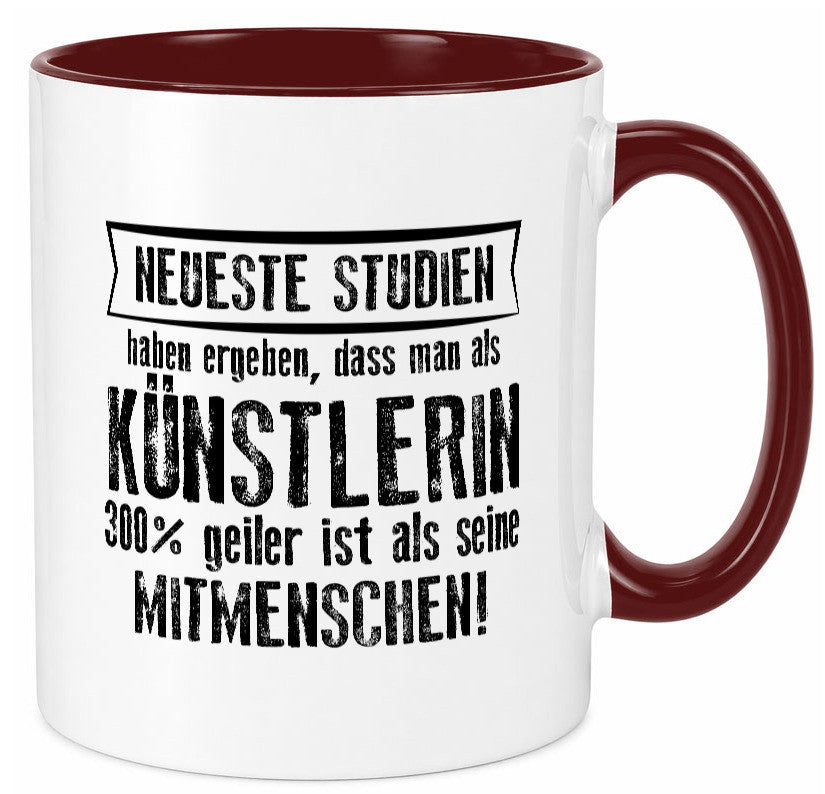 Neuste Studien: Künstlerin | lustig Kunst lustiger Spruch Geschenk Humor