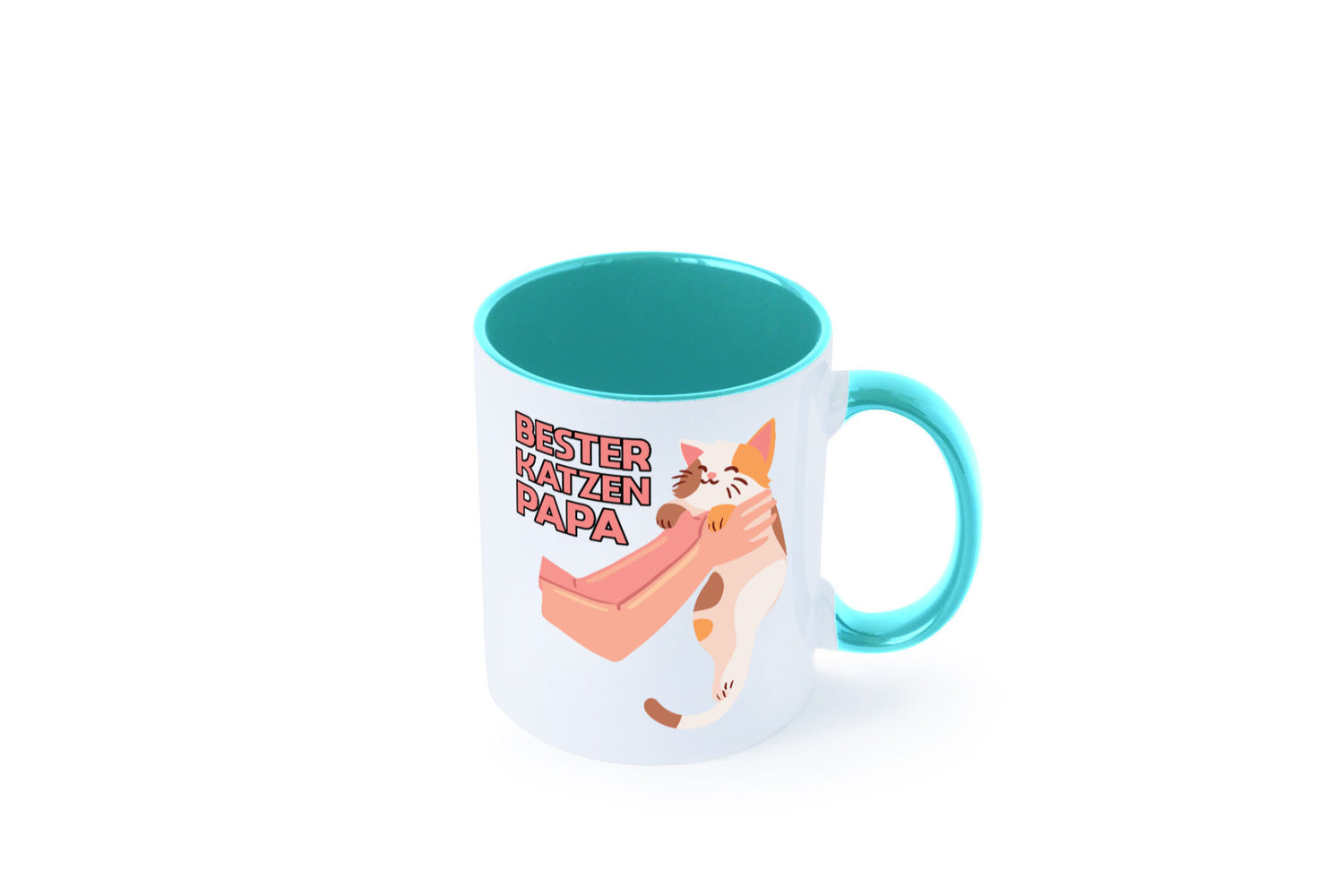 Bester Katzenpapa | Katze Gabel Geschenk Tierliebhaber Humor lustiger Spruch