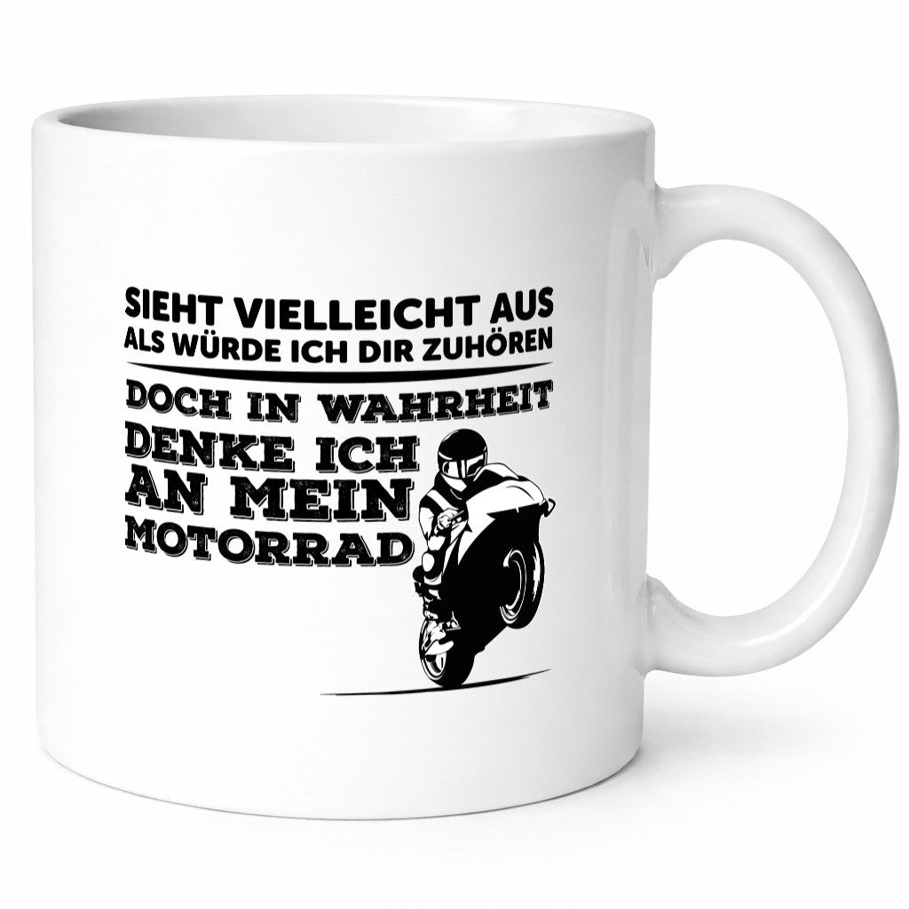 Motorrad Fahrer Tasse | lustiger Spruch Männer Humor Geschenk Geschenkidee