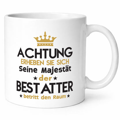 Seine Majestät Bestatter | Bestattung Totengräber Humor Geschenkidee Tasse