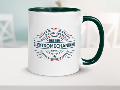 Geprüft und sicher: Elektromechaniker | Mechaniker Geschenk Humor Geschenkidee