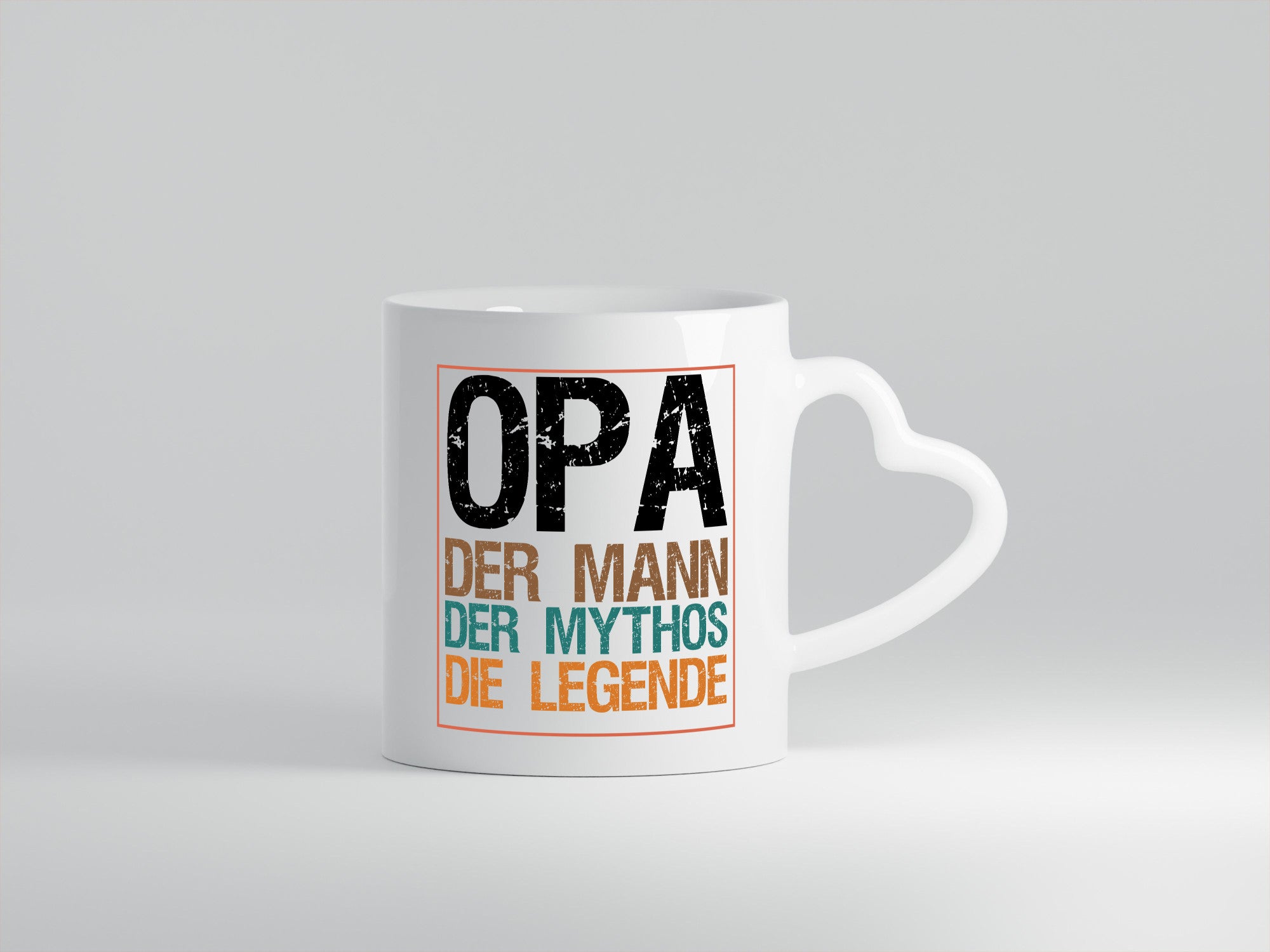 Opa, Mann, Mythos, Legende Humor Familie Geschenkidee Tasse