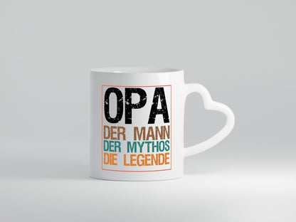 Opa, Mann, Mythos, Legende Humor Familie Geschenkidee Tasse
