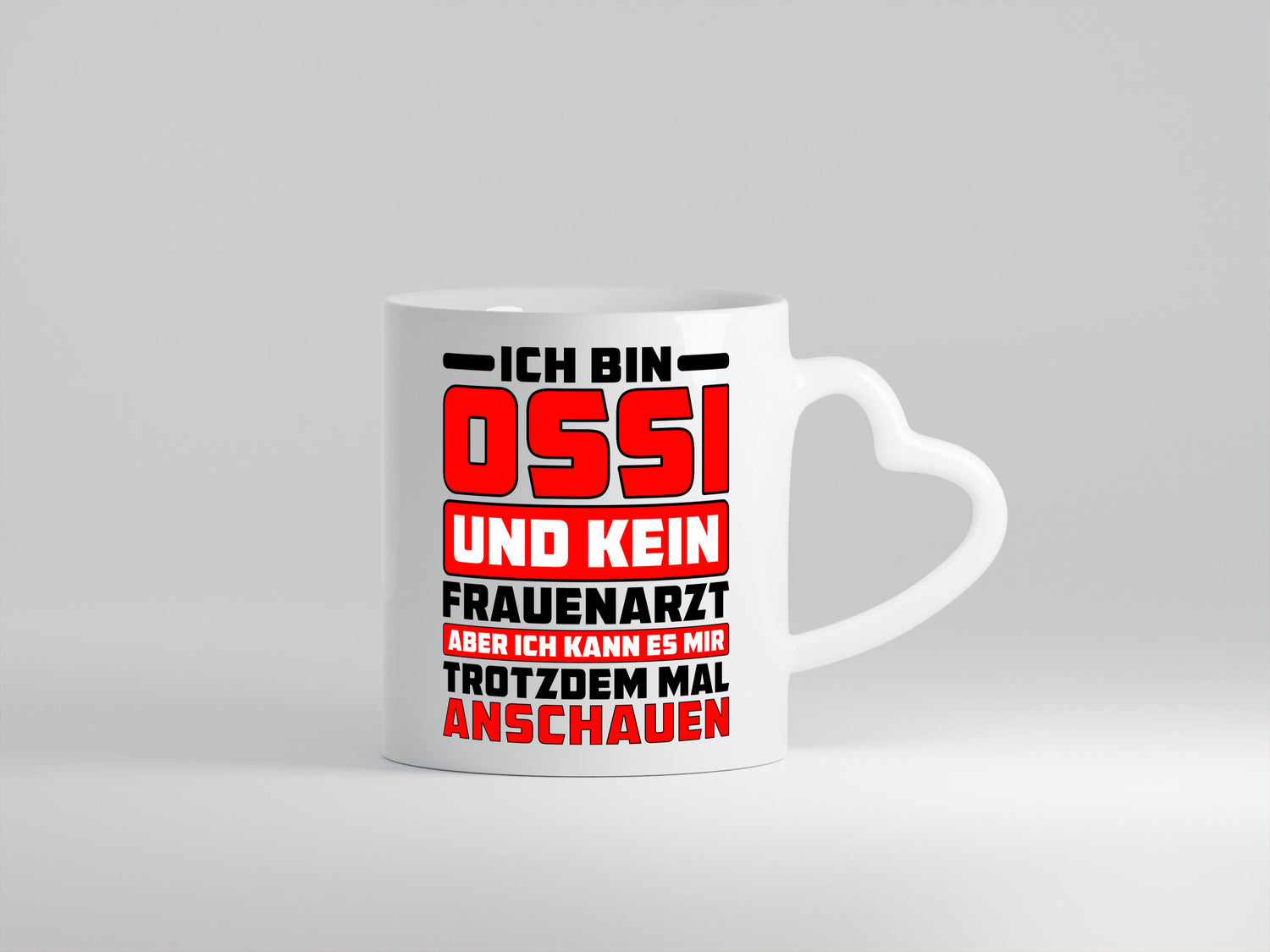 Ich bin Ossi und kein Frauenarzt | Osten Ostdeutsch lustig Humor Geschenkidee