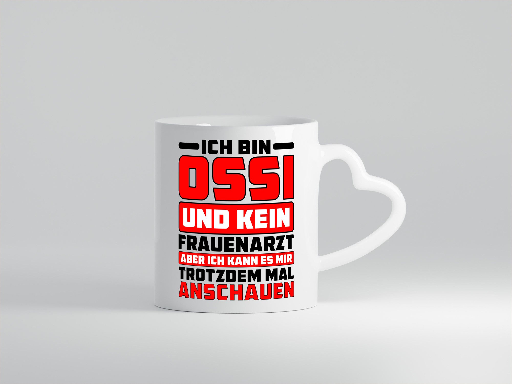 Ich bin Ossi und kein Frauenarzt | Osten Ostdeutsch lustig Humor Geschenkidee