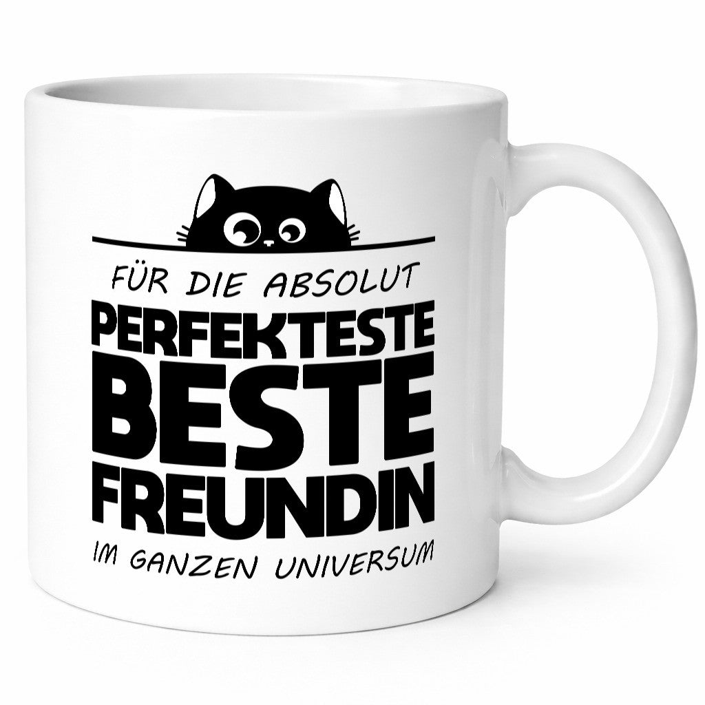 Für die Beste Freundin im ganzen Universum Geschenkidee Humor Tasse