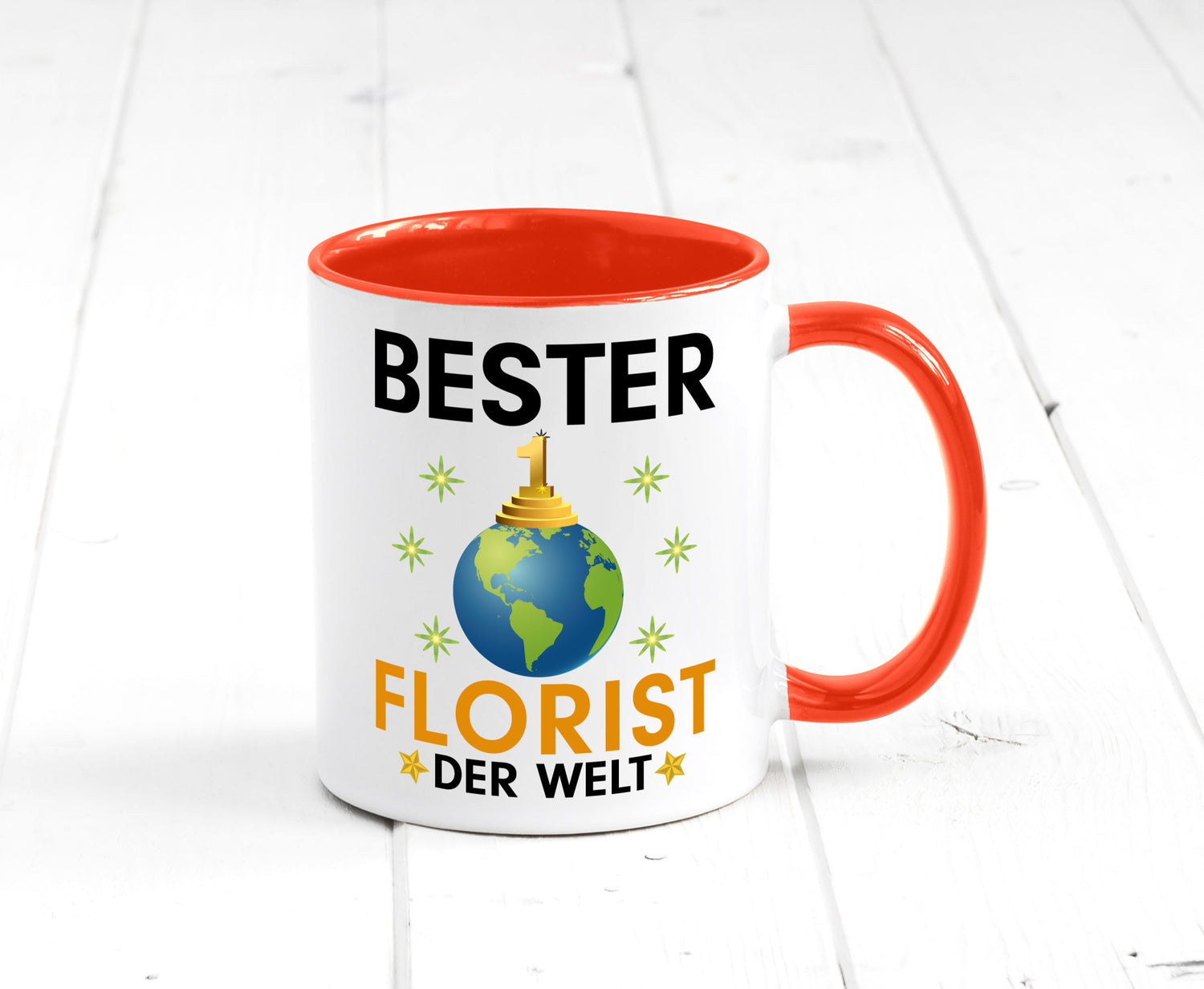 Welt Bester Florist | Blumen Verkäufer Humor Geschenkidee Tasse