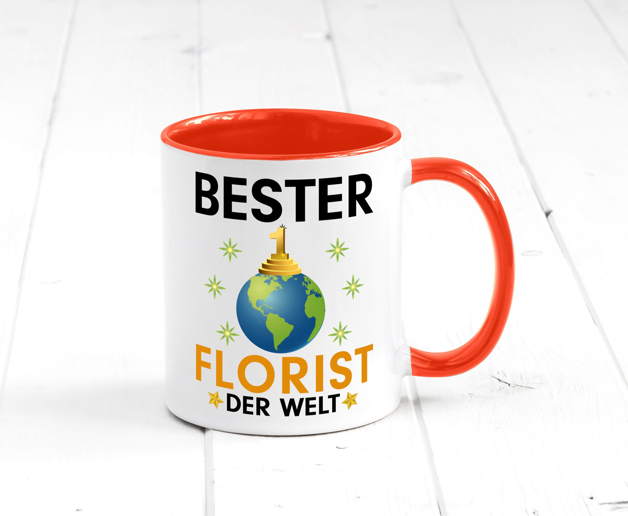 Welt Bester Florist | Blumen Verkäufer Humor Geschenkidee Tasse