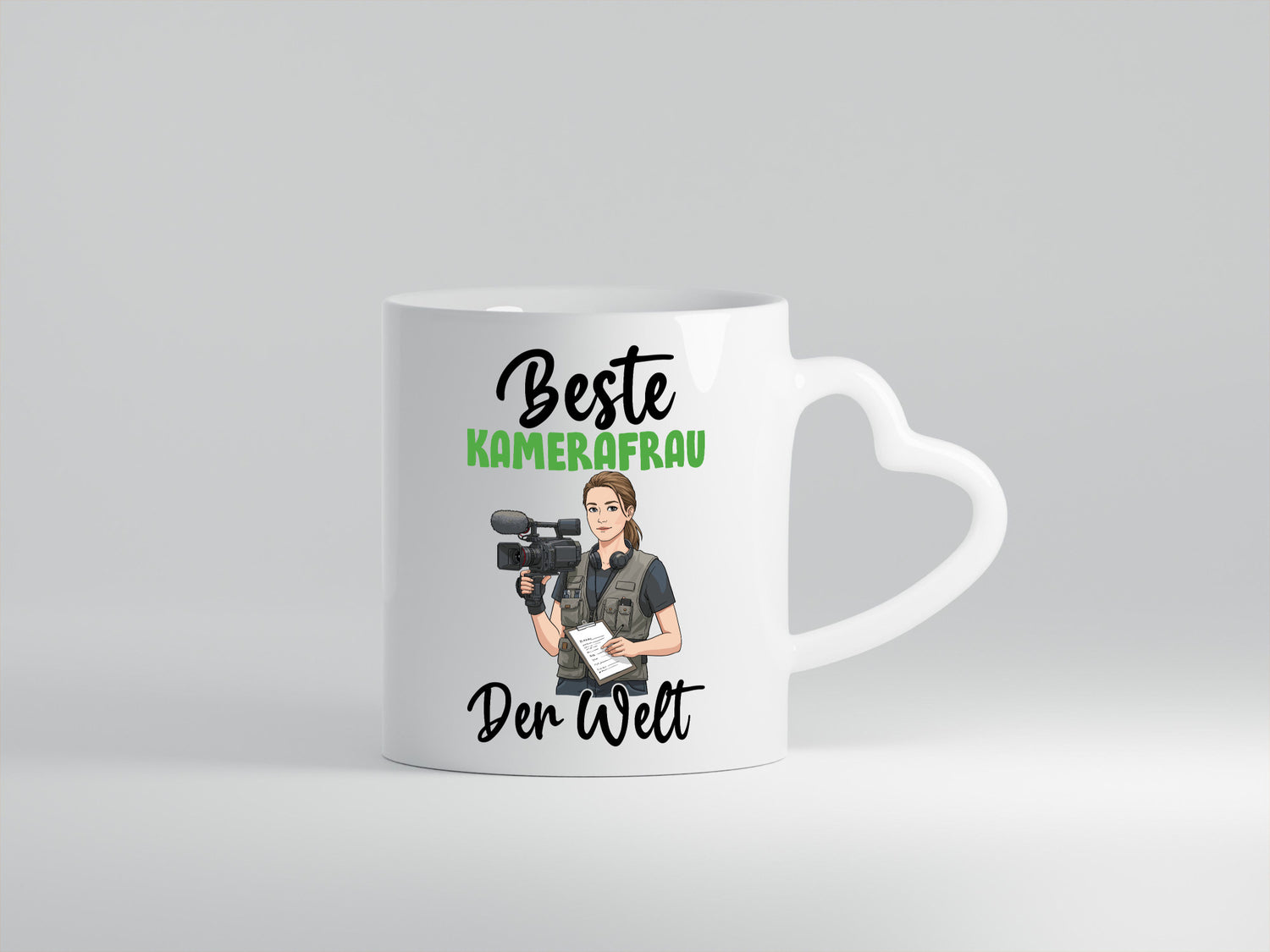 Beste Kamerafrau | Kamera v2 lustiger Spruch Geschenk Humor Geschenkidee Tasse