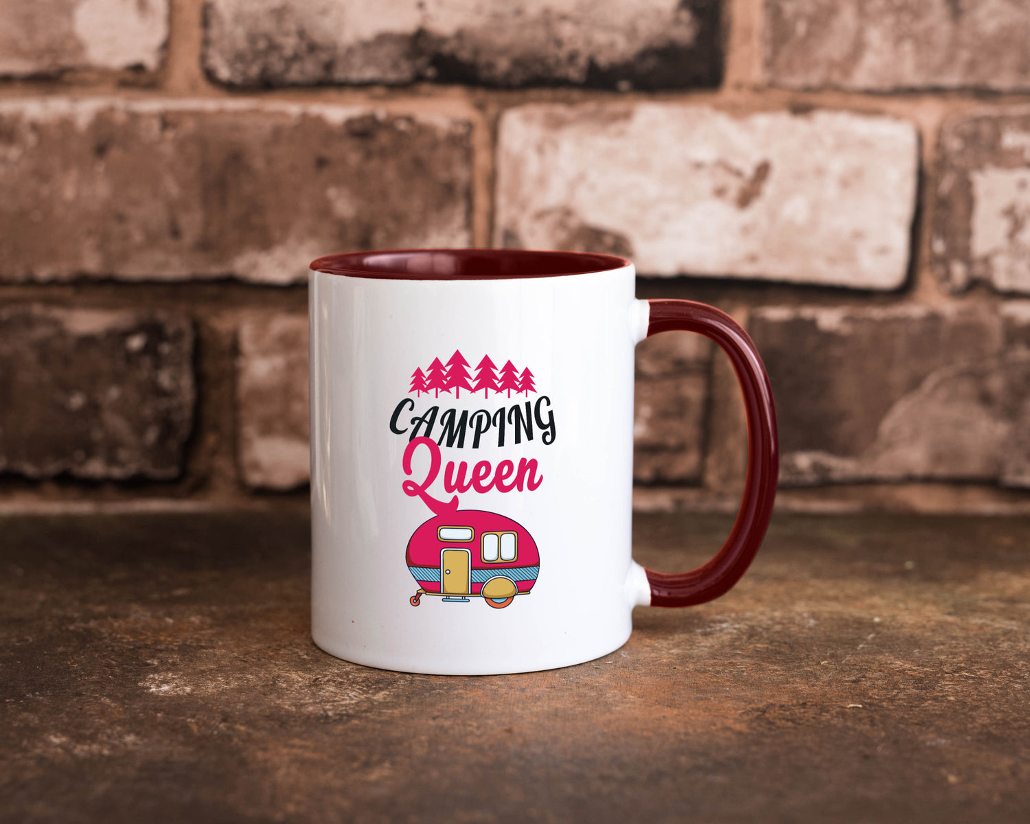 Camping Queen | Natur Lagerfeuer Geschenk Humor Geschenkidee lustiger Spruch