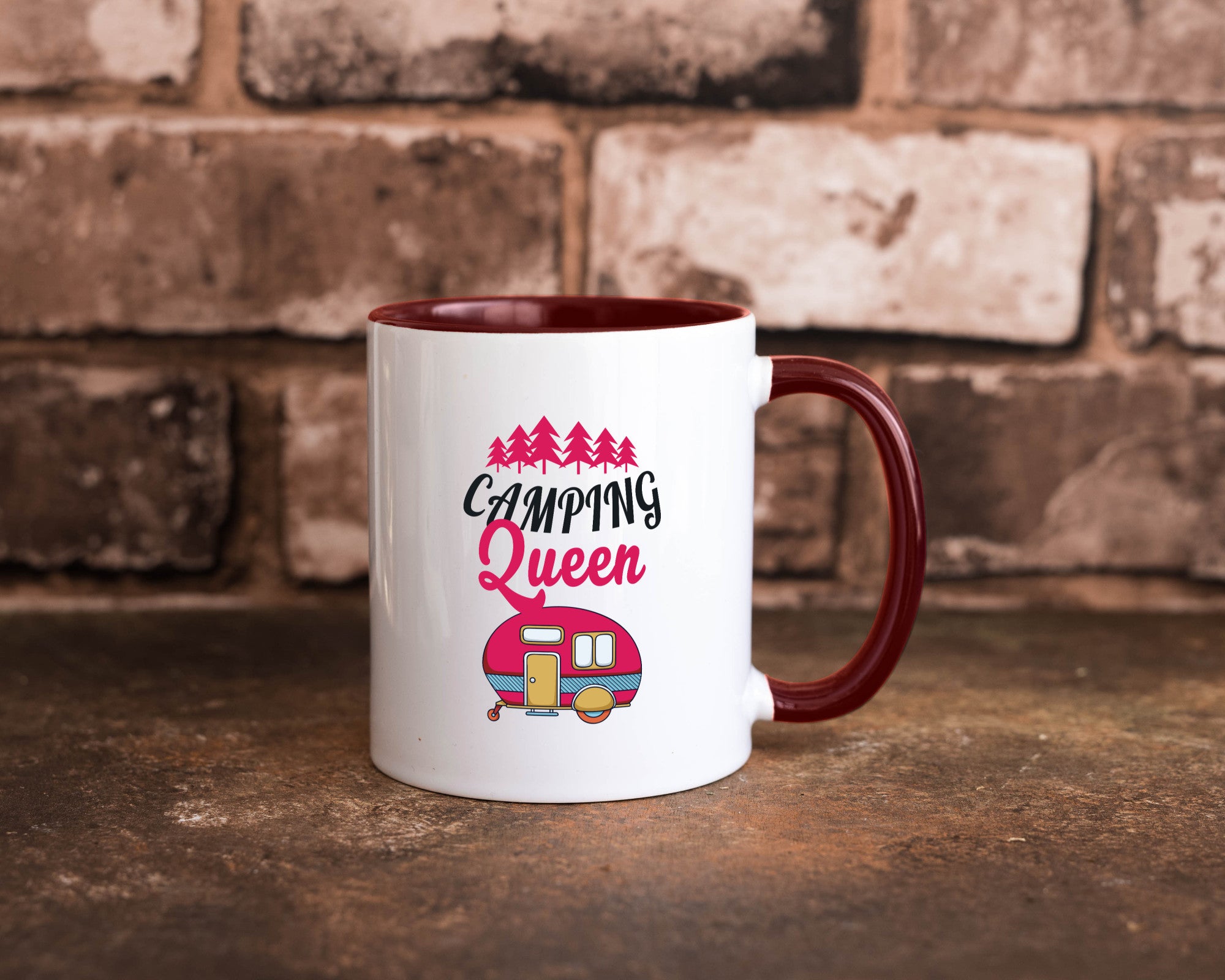 Camping Queen | Natur Lagerfeuer Geschenk Humor Geschenkidee lustiger Spruch