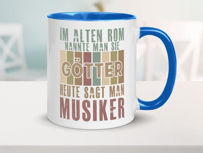 Heute sagt man: Musiker | Musik Musikant Humor Geschenkidee Tasse
