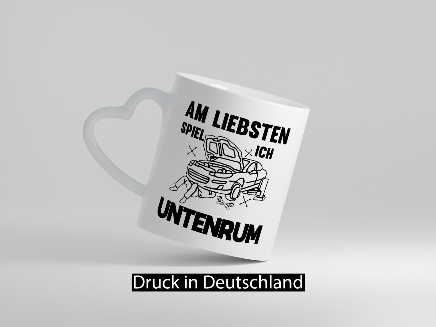 Am liebsten spiele ich untenrum | Autowektstatt lustiger Spruch Geschenk Humor