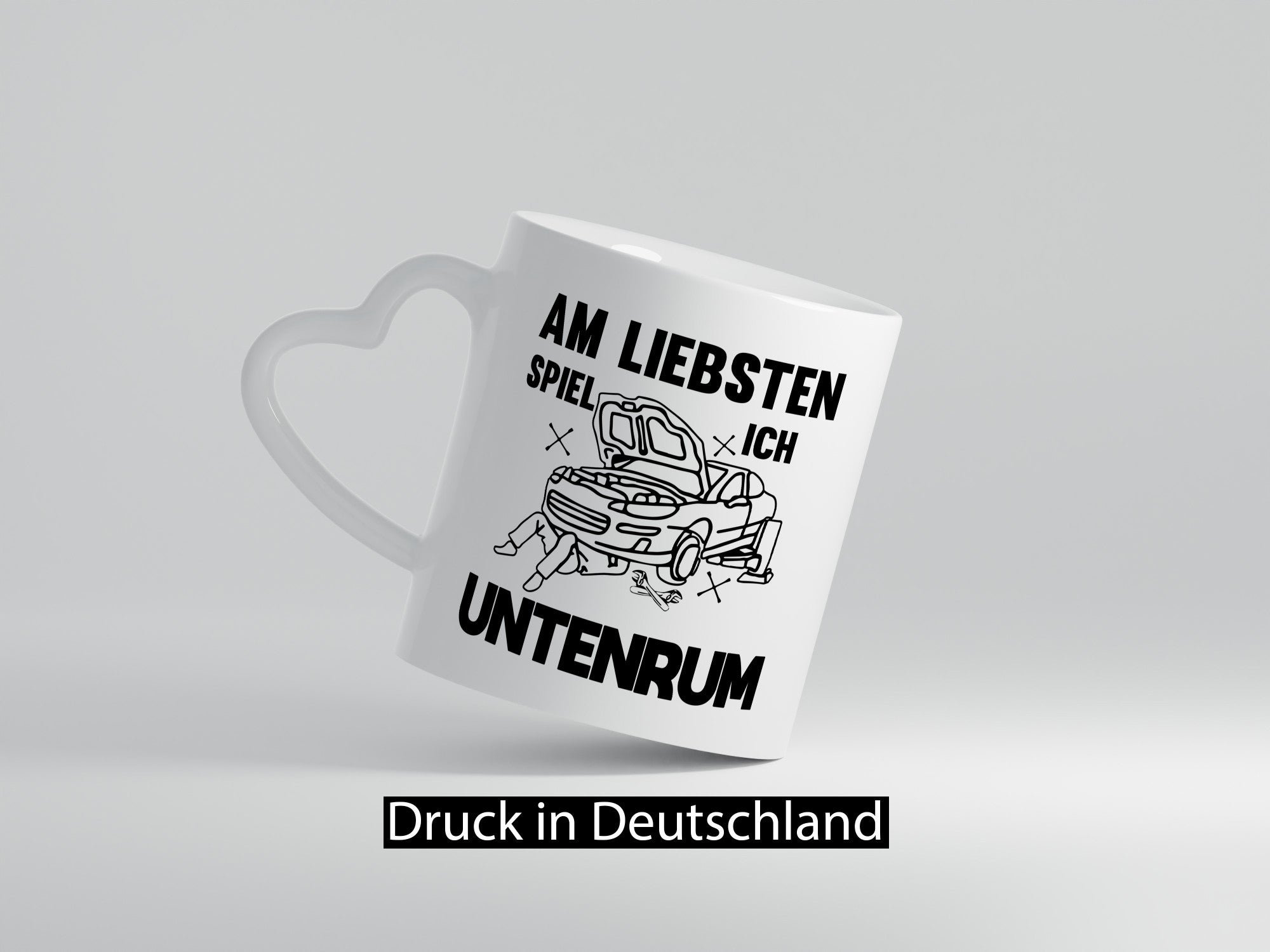 Am liebsten spiele ich untenrum | Autowektstatt lustiger Spruch Geschenk Humor