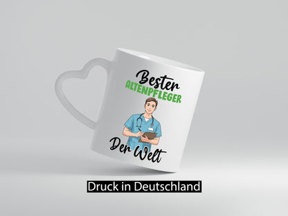 Bester Altenpfleger | Pflegepersonal lustiger Spruch Geschenk Humor