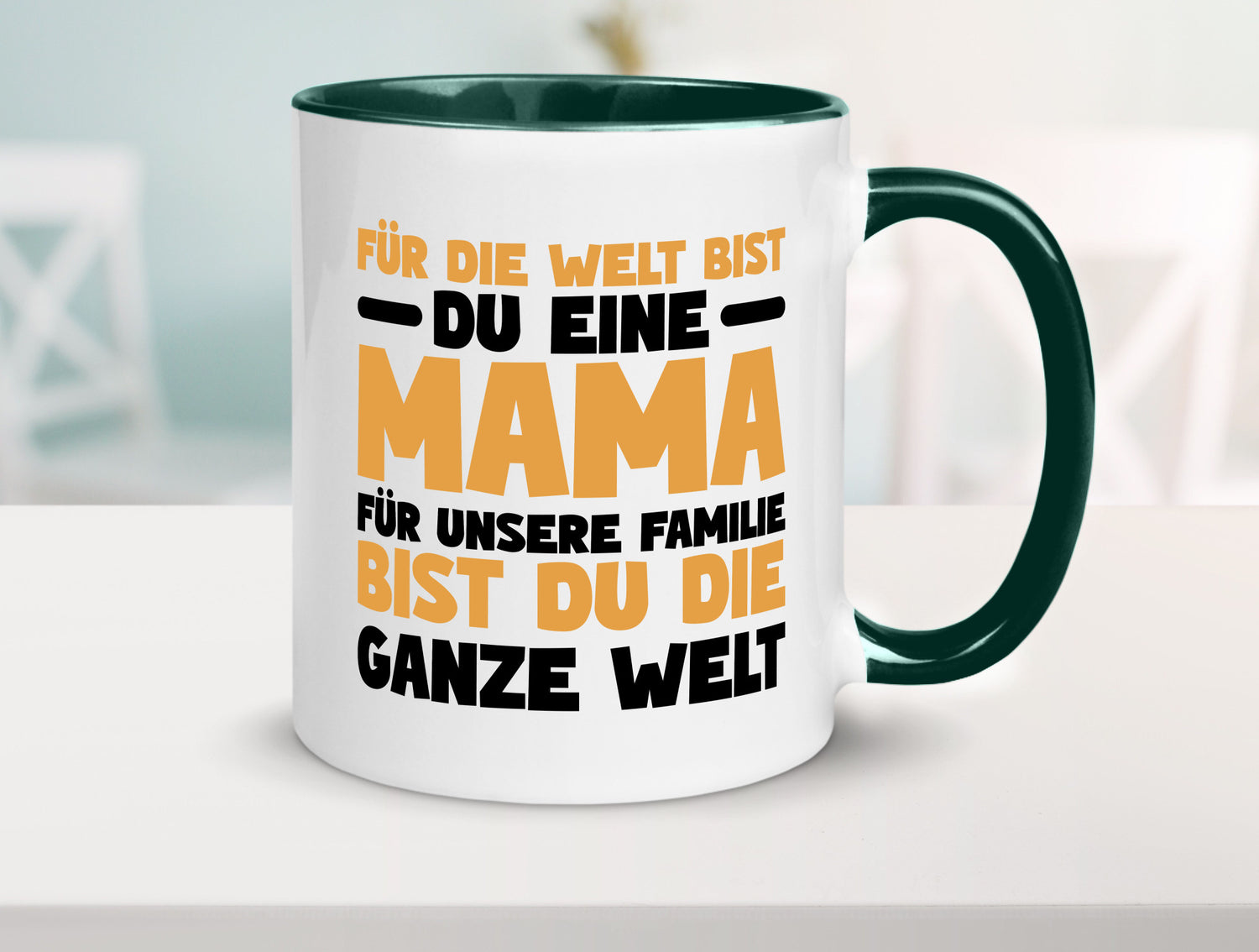 Beste mama der Welt vl8 lustig Familie Geschenkidee Geschenk Tasse