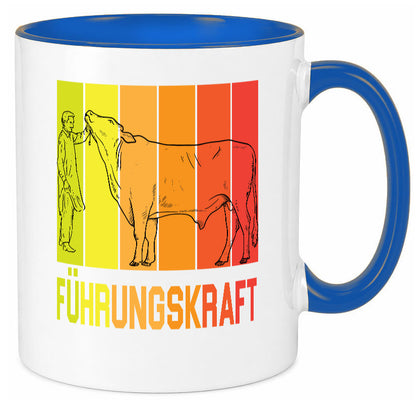 Führungskraft | Farmer Bauernhof lustig Humor Geschenkidee Geschenk Tasse