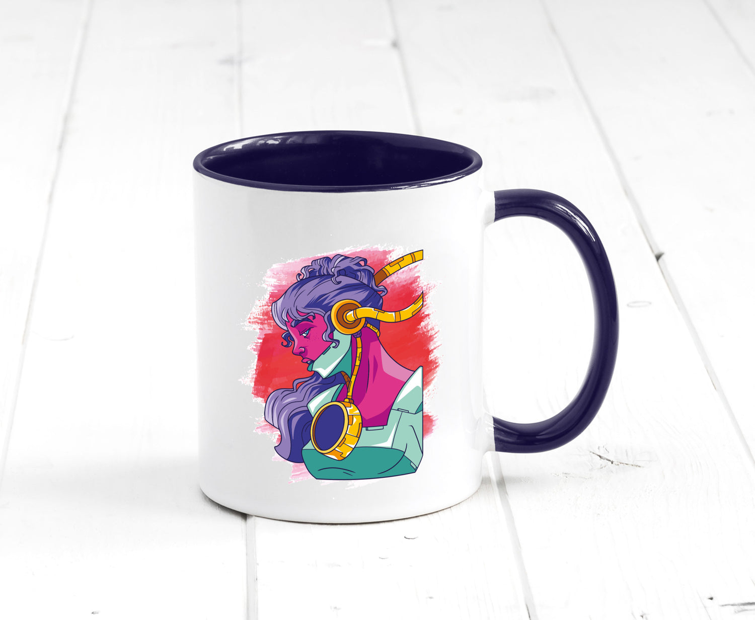 Zeichnung | Kunst Tasse Frauen Motiv cooles Design Humor Geschenkidee