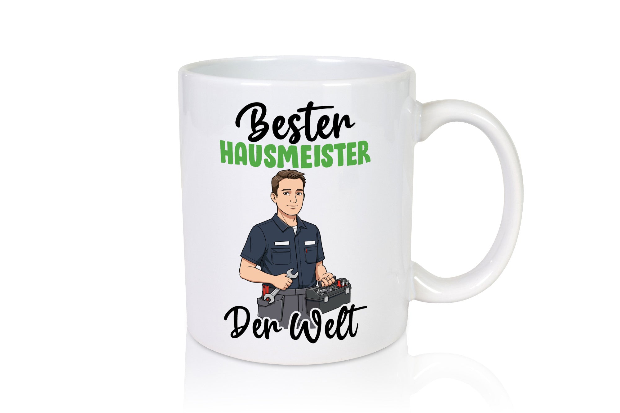 Bester Hausmeister | Hauswart v2 lustiger Spruch Geschenk Humor Geschenkidee