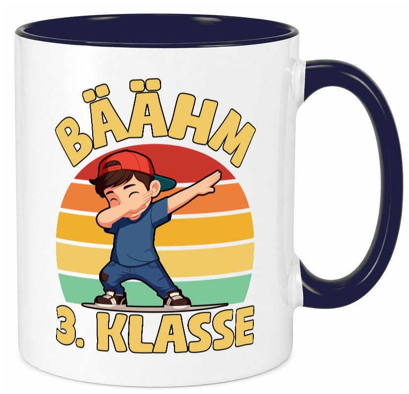 Bäähm 3. klasse | Schulanfang Drittklässler Humor Geschenkidee Tasse