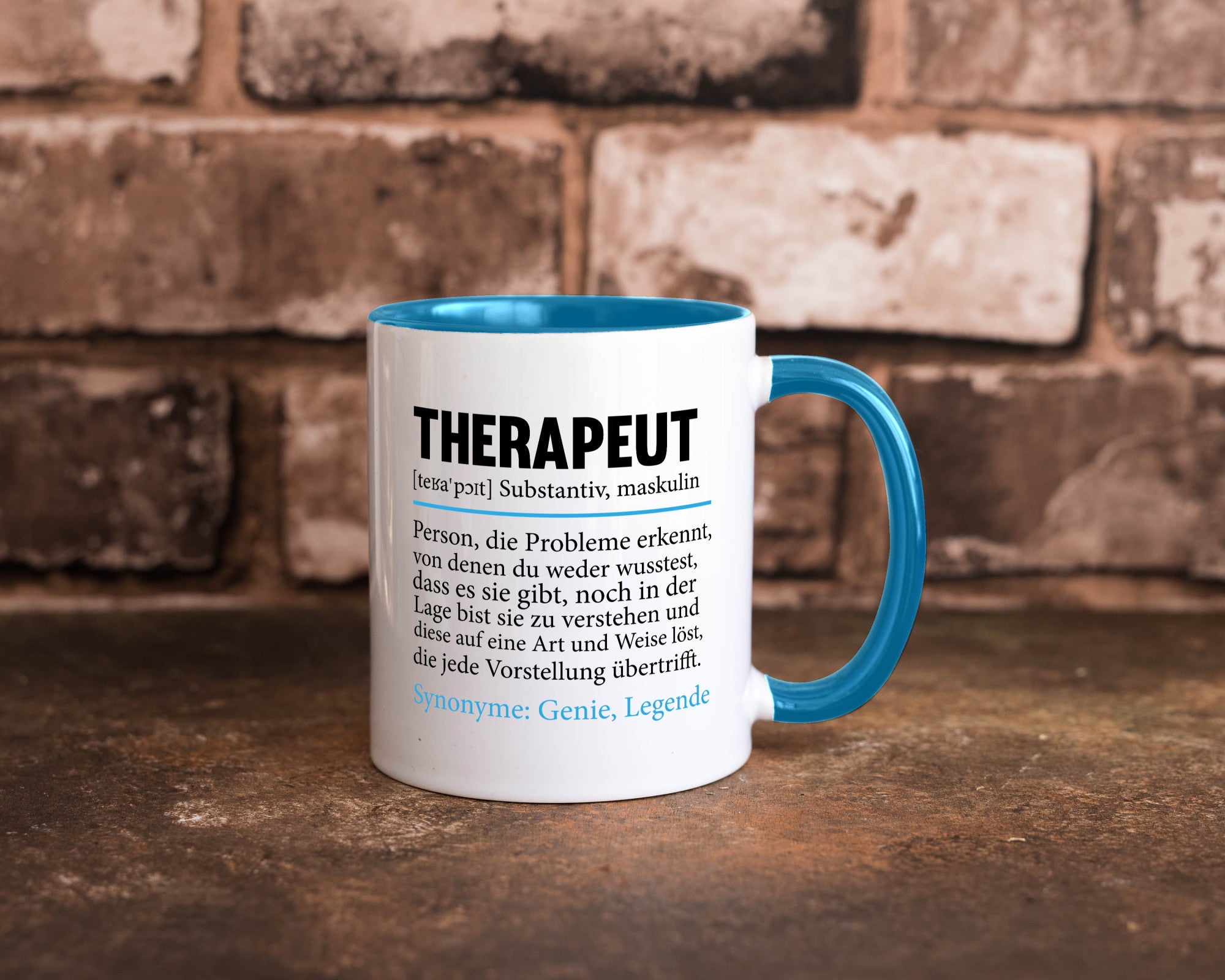 Therapeut | Psychotherapie Therapie Beruf lustig Humor Arbeit Kollegen Büro