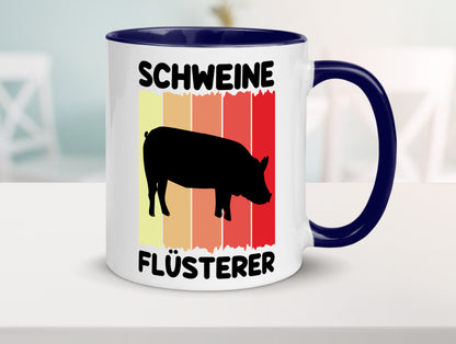 Schweine Flüsterer | Ferkel Bauer Landwirt v2 Geschenk Humor Geschenkidee