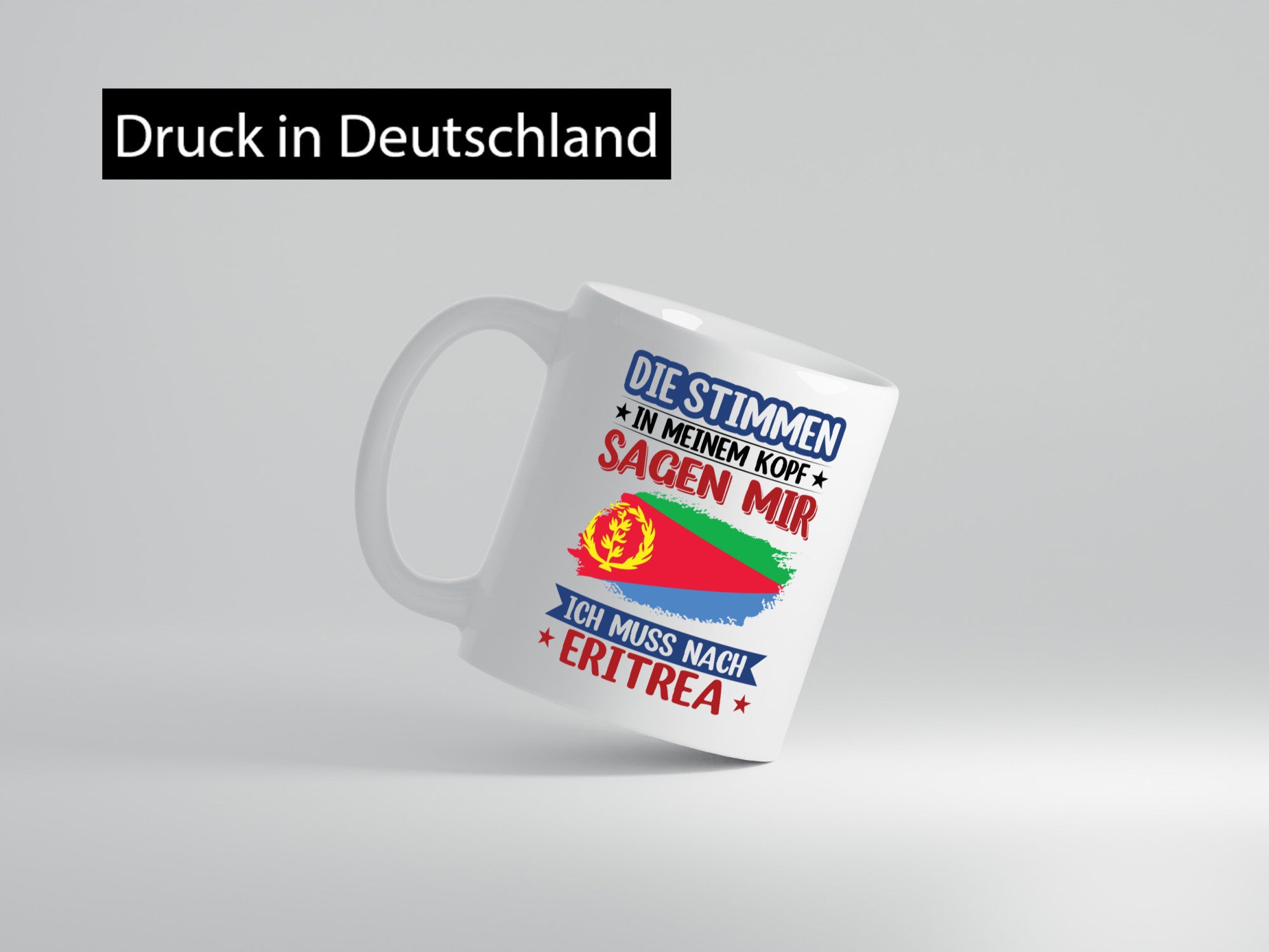 Eritrea | Urlaub Stimmen in meinem Kopf Traumland lustig Humor Geschenkidee