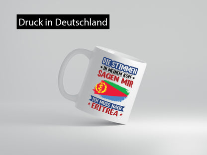 Eritrea | Urlaub Stimmen in meinem Kopf Traumland lustig Humor Geschenkidee