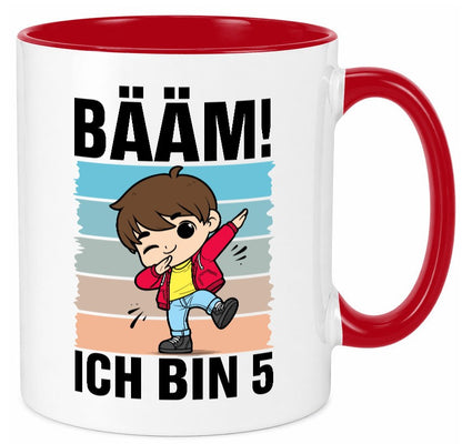 5. Geburtstag | Ich bin 5 Jahre Bäääm Dabbing Kind Geschenkidee Humor Tasse