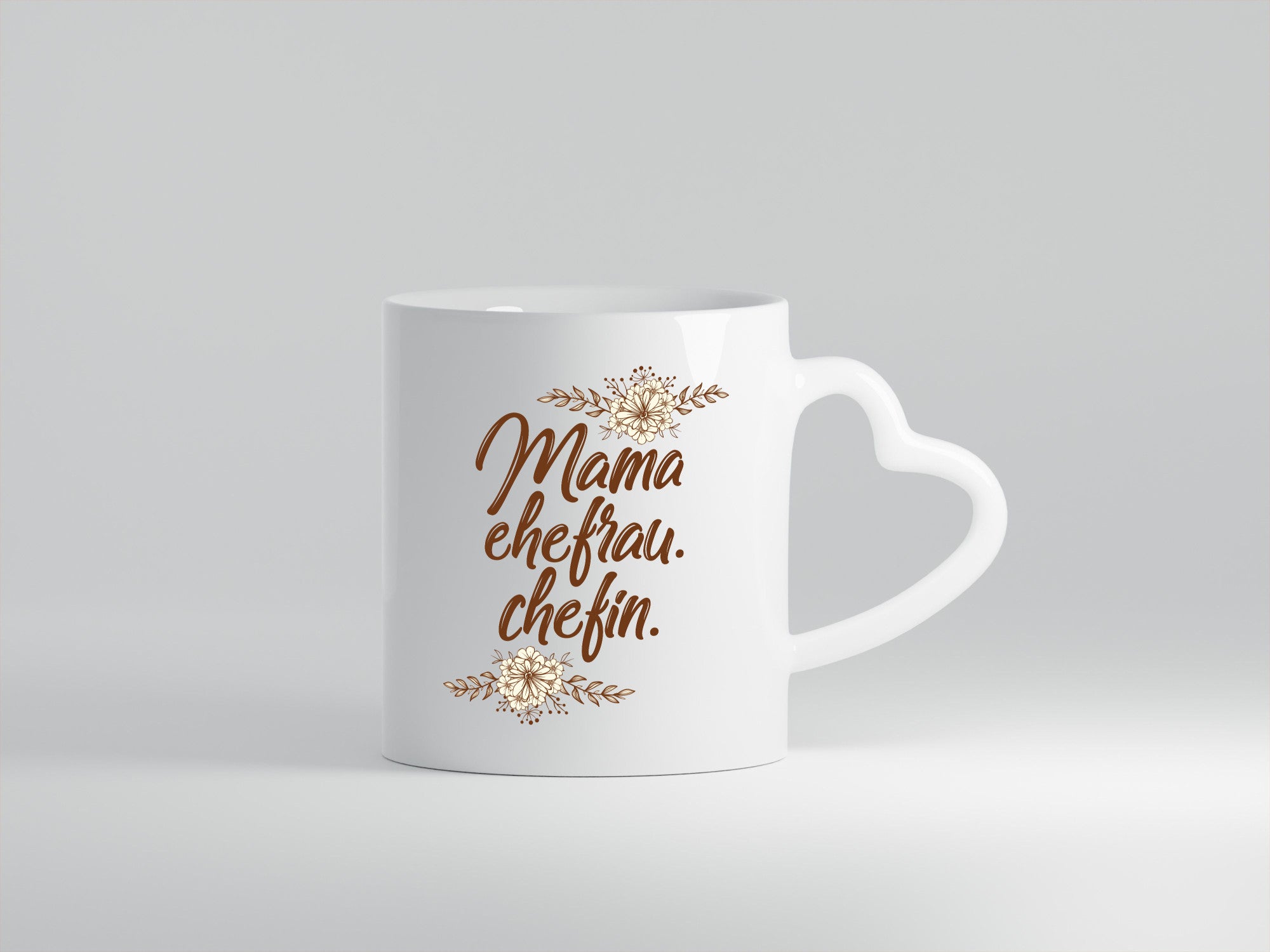 Mama Ehefrau Chefin | ist der Boss Beste Humor Familie Geschenkidee Tasse