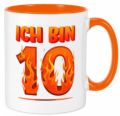 10. Geburtstag | 10 Jahre Drache lustiger Spruch Geschenk Geschenkidee Tasse