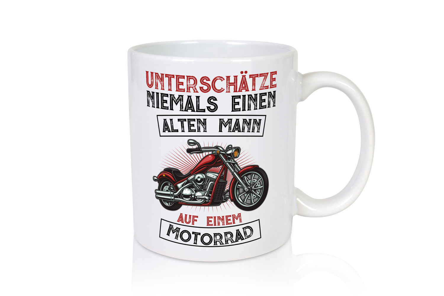Biker Spruch | Männer Tasse Motorradfahrer Motorrad lustig Humor Geschenkidee