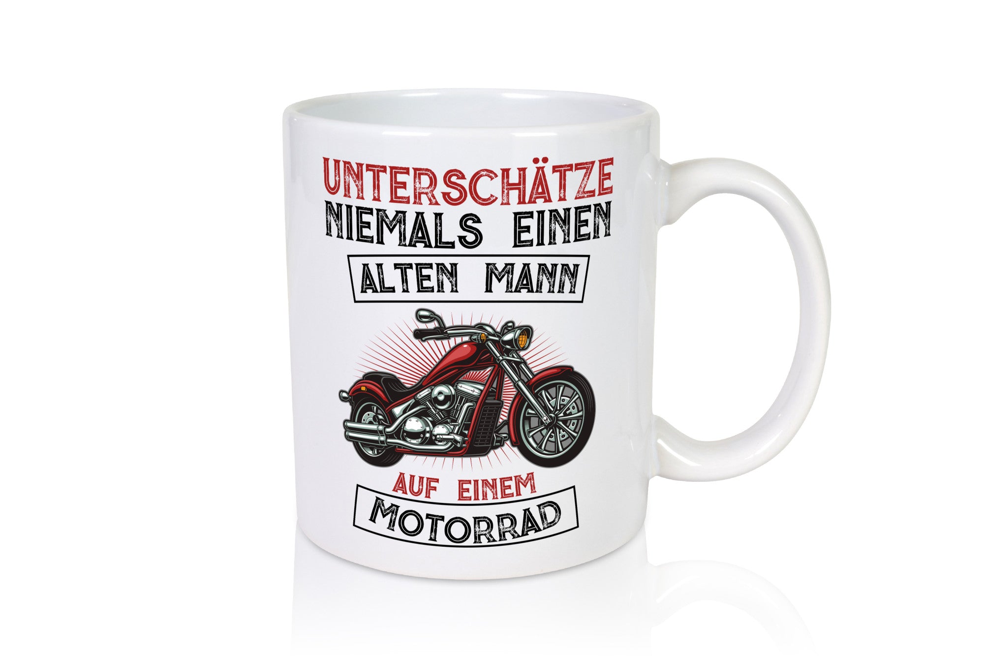 Biker Spruch | Männer Tasse Motorradfahrer Motorrad lustig Humor Geschenkidee