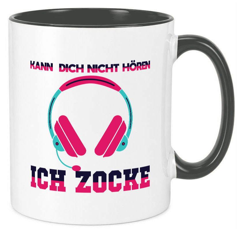 Kann dich nicht hören ich Zocke | Gamer Zocken Zocker Geschenkidee Humor Tasse