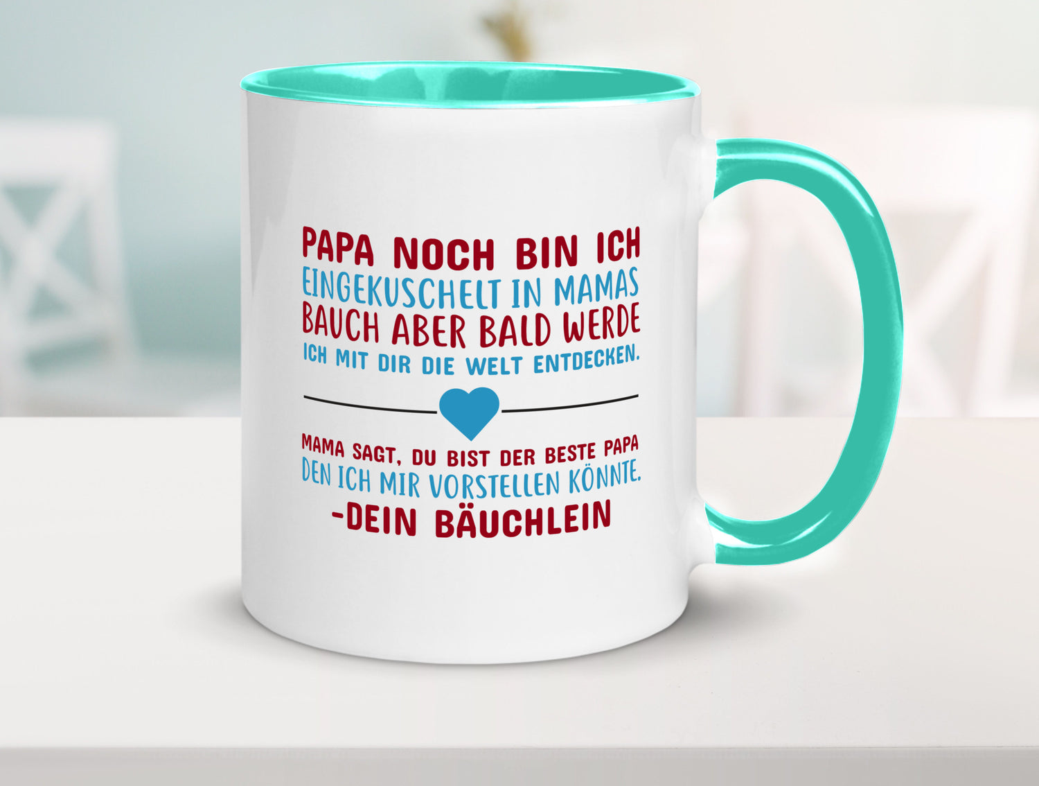Schwangerschaft | Vaterschaft Tasse Papa Spruch Geschenk Familie Geschenkidee