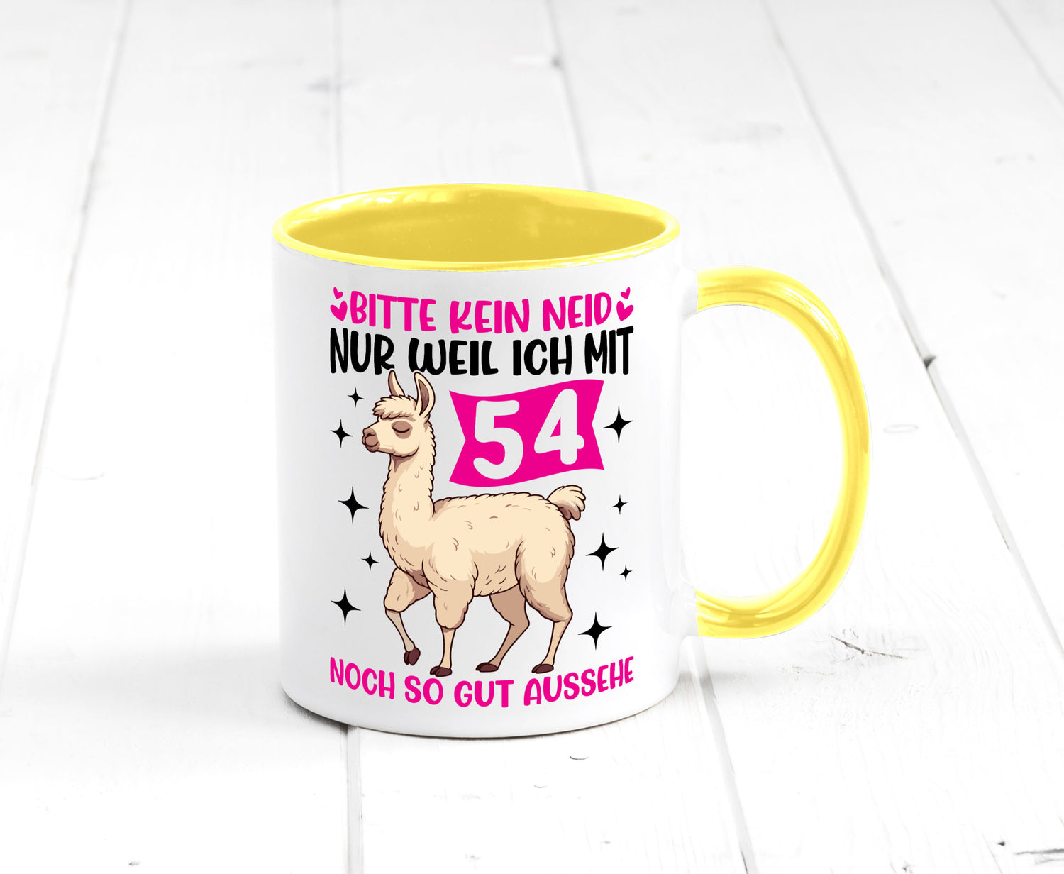 54. Geburtstag | 54 Jahre Lama gut aussehen Geschenk Geschenkidee lustiger