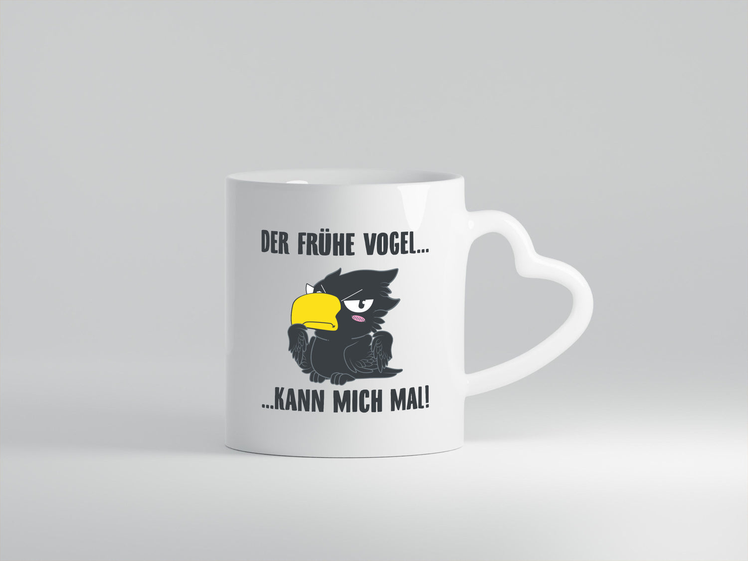 Der Frühe Vogel v2 Humor Geschenkidee Tasse