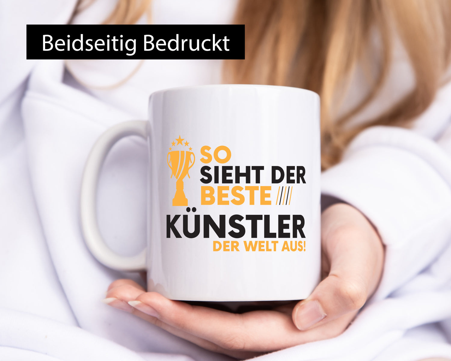 Der Weltbeste Künstler | Spruch lustig Kunst Humor Geschenkidee Geschenk Tasse