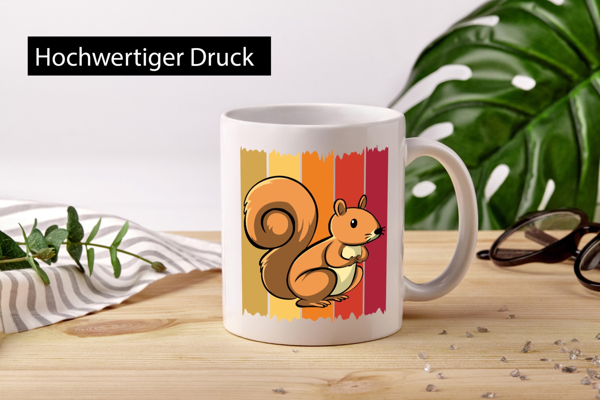 Einhörnchen | Vintage Geschenkidee Humor Tasse
